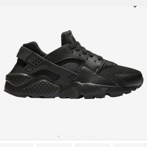 Nike Huarache Run Boys' Grade School Black 3.5Y